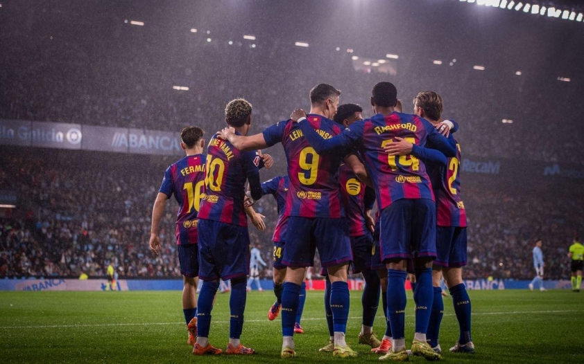 Rashford góp công rất lớn cho chiến thắng giòn giã của Barcelona (Ảnh: Barcelona).