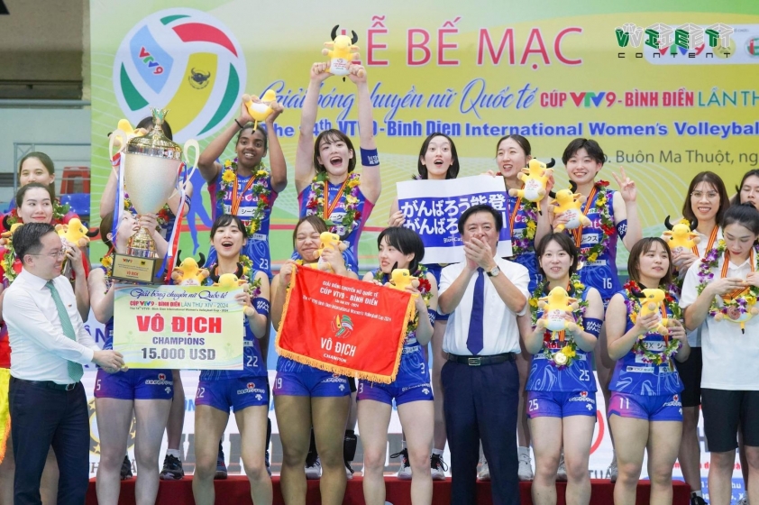 CHÍNH THỨC: 8 CLB dự giải bóng chuyền Cúp VTV9-Bình Điền 2026 825358