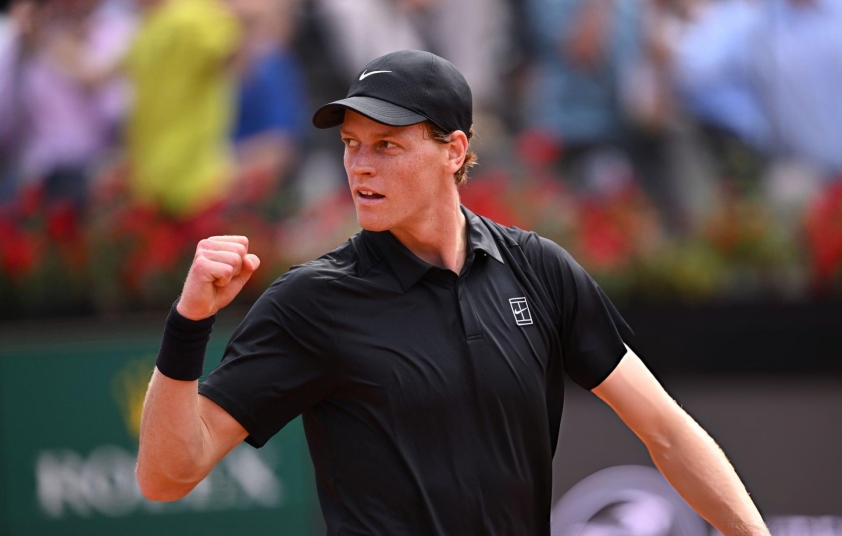 Xác định các tay vợt lọt tứ kết Rome Masters 2026 833373