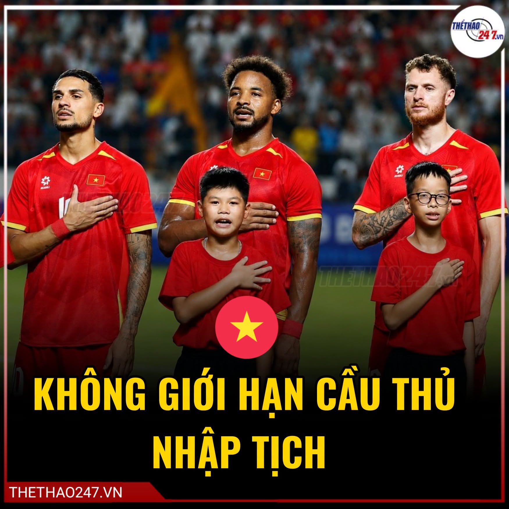 Báo Indonesia thốt lên một điều khi VFF chốt ĐT Việt Nam không giới hạn cầu thủ nhập tịch